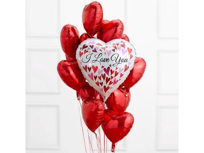 Valentine Helium Balloon
